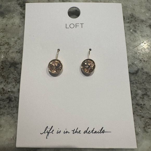 LOFT Gold Earrings - Picture 1 of 1